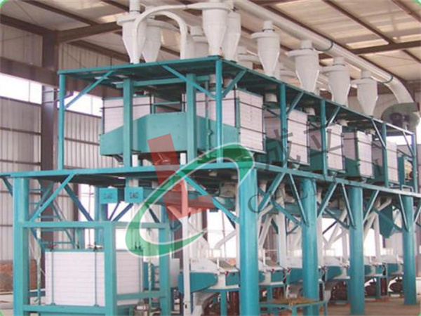 自動化日產20噸面粉加工設備生產廠線發展的步伐